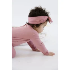 Joss + J Dusty Rose Bamboo Zip Sleeper Sleepers