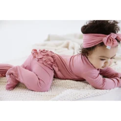 Joss + J Dusty Rose Bamboo Headband