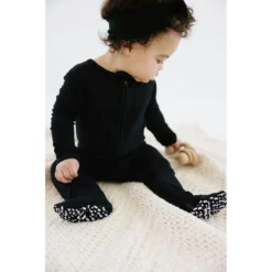 Joss + J Black Zip Bamboo Sleeper Sleepers