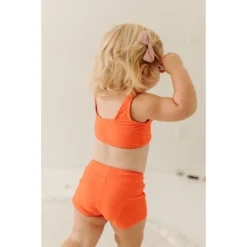 Joss + J Salty Orange Swim Shorts
