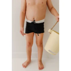 Joss + J Midnight Black Euro Shorts Swim Trunks