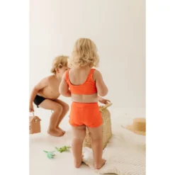 Joss + J Salty Orange Swim Shorts