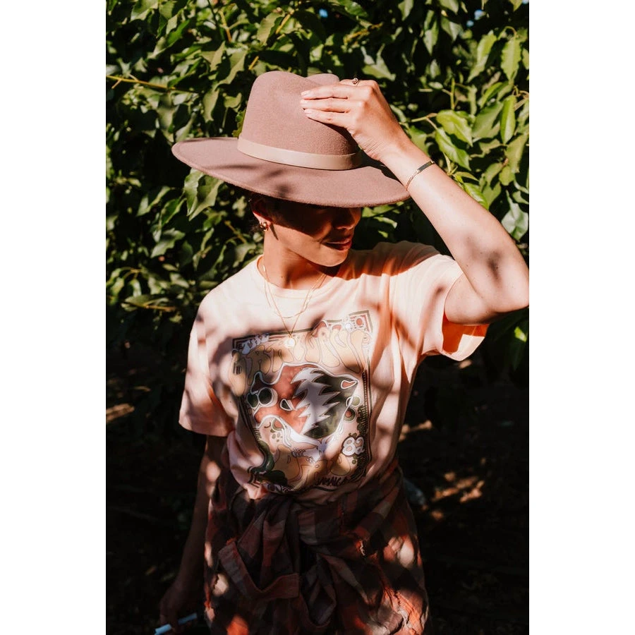 J+j Hats + Beanies Khaki Venice Wide Brim Hat 4 J+j Hats + Beanies Khaki Venice Wide Brim Hat