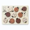 Wee Gallery Count To 10 Lady Bugs Wooden Puzzle Tray