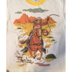 Gina Tees Lasso Cowboy Tee Tops