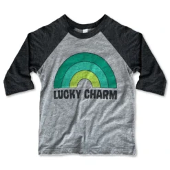 Rivet Apparel Graphic Tees Lucky Charm Baseball Tee