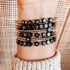 J+j Bracelets Black Mama Bracelet