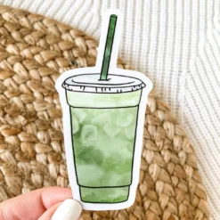 Elyse Breanne Designs Paper Goods Matcha Green Tea Sticker