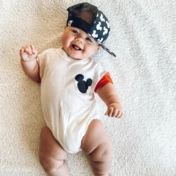 George Hats Mickey Mouse Onesie