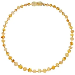 Powell's Owl Amber Baroque Milk + Honey Necklace Jewelry