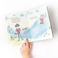 Slumberkins Otter Pebble Snuggler Book Bundle - Family Bonding Collection Books + Puzzles