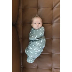 Mebie Baby Pines Muslin Swaddle Swaddles + Blankets