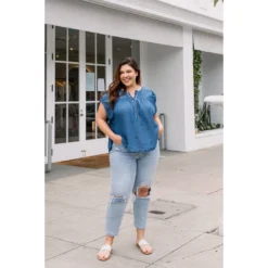 J+j Jeans + Pants Plus Size Ripped Mom Jeans
