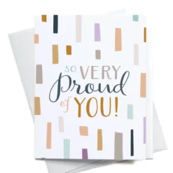 Onderkast So Very Proud Of You Greeting Card