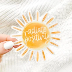 Elyse Breanne Designs Radiate Positivity Sticker