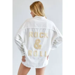 J+j White Rock + Roll Jacket