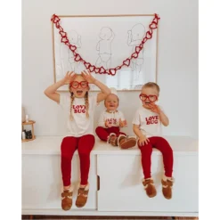 Tenth + Pine Love Bug Red + Natural Organic Tee