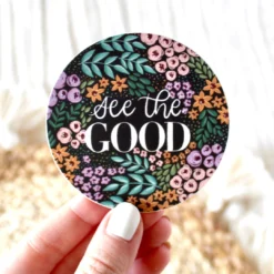 Elyse Breanne Designs Paper Goods See The Good Floral Sticker