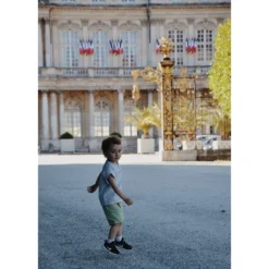 Eli + Nev Bottoms Mint Green Button Shorts