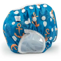 Beau + Belle Littles Anchors Reusable Swim Diaper