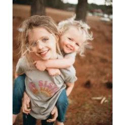 Rivet Apparel Big Sister Heather Stone Vintage Tee Graphic Tees