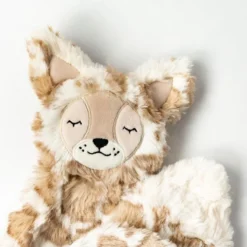 Slumberkins Spotted Beige Lynx Snuggler - Self Expression Collection Books + Puzzles