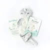 Slumberkins Silver Narwhal Snuggler - Growth Mindset Collection Books + Puzzles