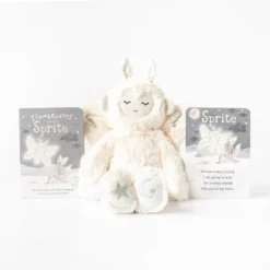 Slumberkins Books + Puzzles Ivory Sprite Kin - Grief & Loss Collection