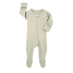 Loved Baby Stone Organic Cotton Zip Sleeper