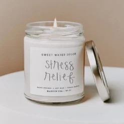 Sweet Water Decor Apothecary Stress Relief Soy Candle