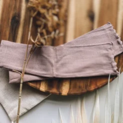 Minikane Taupe Toddler Leg Warmers