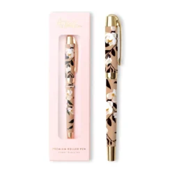 Fox + Fallow Taupe Magnolias Roller Pen