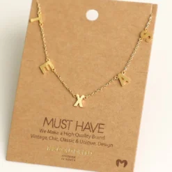 Fame Accessories Necklaces Texas Print Necklace