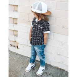 George Hats White + Tan Trucker Hat 7 George Hats White + Tan Trucker Hat