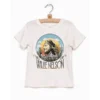 Livylu Graphic Tees Oatmeal Willie Nelson Tee