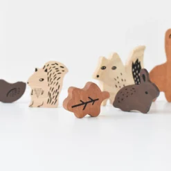 Wee Gallery Toys Woodland Animals Wooden Puzzle Tray