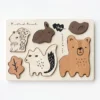 Wee Gallery Toys Woodland Animals Wooden Puzzle Tray